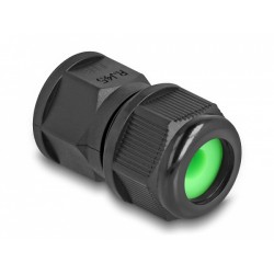 Delock - Sítový propojovací kabel - RJ-45 (F) do RJ-45 (F) - venkovní - cerná