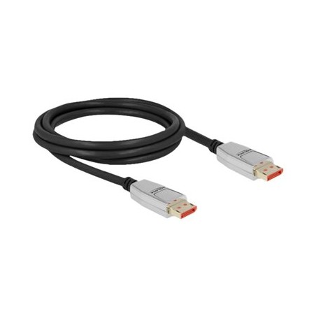 Delock - Kabel DisplayPort - DisplayPort (M) do DisplayPort (M) - DisplayPort 1.4 - 2 m - podpora 8K UHD (7680 x 4320) - černá