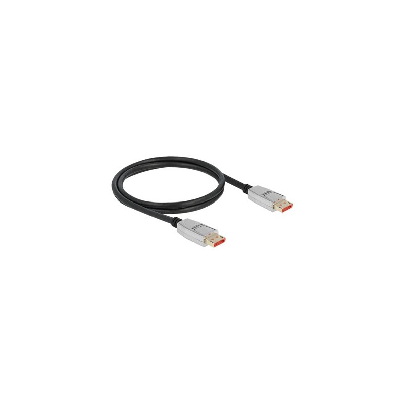 Delock - Kabel DisplayPort - DisplayPort (M) do DisplayPort (M) - DisplayPort 1.4 - 1 m - podpora 8K UHD (7680 x 4320) - černá
