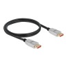 Delock - Kabel DisplayPort - DisplayPort (M) do DisplayPort (M) - DisplayPort 1.4 - 1 m - podpora 8K UHD (7680 x 4320) - černá