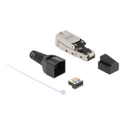 Delock - Konektor keystone - CAT 6a - RJ-45, LSA