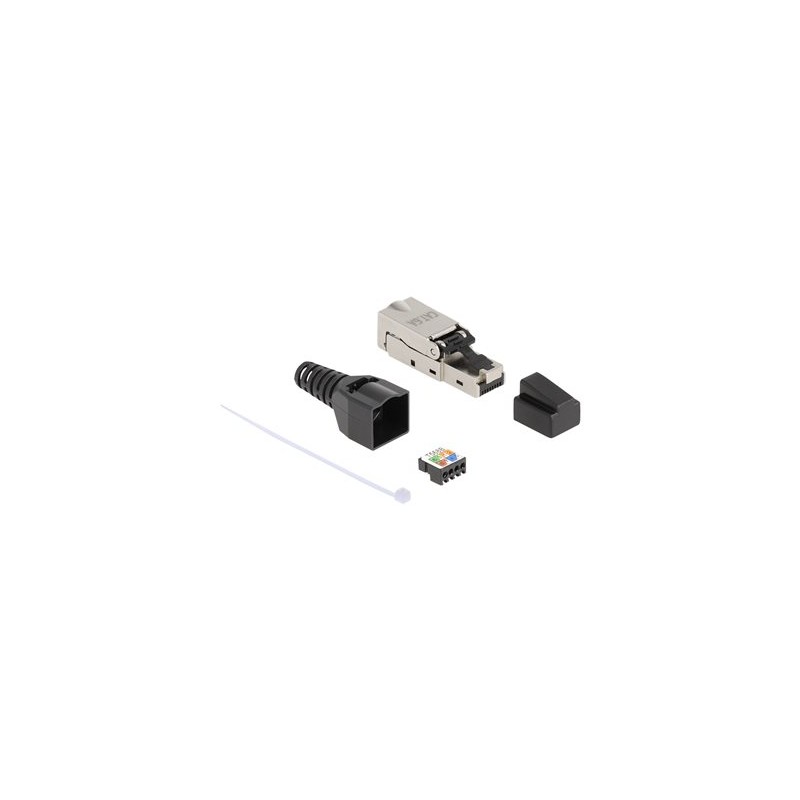 Delock - Konektor keystone - CAT 6a - RJ-45, LSA