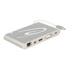 Delock USB Type-C 3.1 Docking Station 4K - Dokovací stanice - USB-C - VGA, HDMI, Mini DP - 1GbE