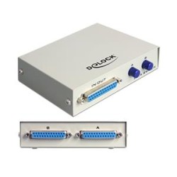 Delock Parallel Switch - Přepínač - 2 x paralelní - desktop