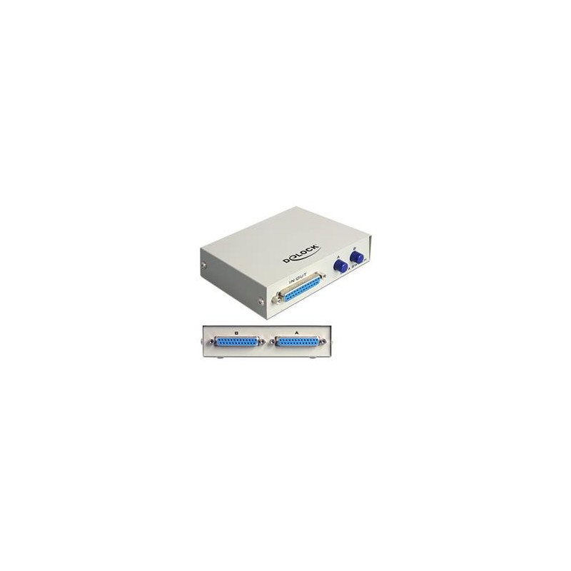 Delock Parallel Switch - Přepínač - 2 x paralelní - desktop