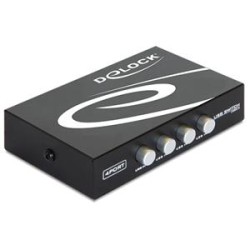 Delock Switch USB 2.0 4 port manual - USB periferní sharing switch - 4 x USB 2.0 - desktop