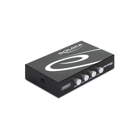 Delock Switch USB 2.0 4 port manual - USB periferní sharing switch - 4 x USB 2.0 - desktop