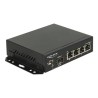 Delock - Přepínač - 4 x 10/100/1000 + 1 x SFP - desktop