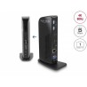 Delock - Dokovací stanice - USB 3.2 Gen1 - 2 x DP - 1GbE