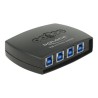 Delock USB 3.0 Sharing Switch 4 - 1 - USB periferní sharing switch - 4 x SuperSpeed USB 3.0 - desktop