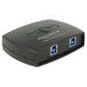 Delock USB 3.0 Sharing Switch 2 - 1 - USB periferní sharing switch - 2 x SuperSpeed USB 3.0 - desktop
