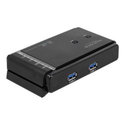 Delock USB 3.0 Matrix Switch 2 x 2 - USB periferní sharing switch - desktop - AC 100 - 240 V