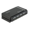 Delock DisplayPort 1.4 Switch 2 x 2 DisplayPort in to 1 x 2 DisplayPort out 8K - Spínač video/audio - desktop