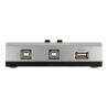 Delock - USB periferní sharing switch - 2 x USB 2.0 - desktop