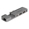 Delock - Dokovací stanice - USB-C / Thunderbolt 4 - Thunderbolt - 1GbE