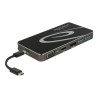 Delock USB Type-C 3.2 Dockingstation 4K - Dokovací stanice - USB-C 3.2 Gen 1 / Thunderbolt 3 - VGA, HDMI, DP