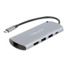 Delock - Dokovací stanice - USB-C - HDMI - 1GbE