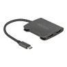 Delock - Rozdělovač video / audio - 2 x HDMI - desktop 87778