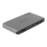 Delock - Dokovací stanice - Thunderbolt 3 - 2 x DP - 1GbE