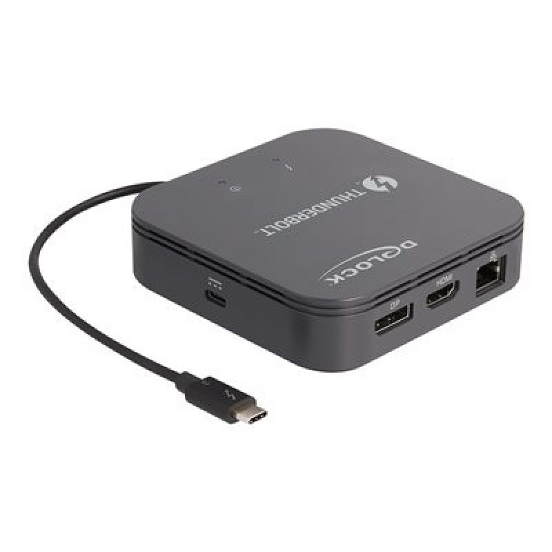 Delock - Dokovací stanice - Thunderbolt 3 - HDMI, DP - 1GbE