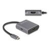 Delock - Rozdelovac video / audio - 1 x USB-C + 2 x HDMI - desktop