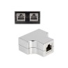Delock - Sítový adaptér - RJ-45 (F) do RJ-45 (F) - STP - CAT 5e