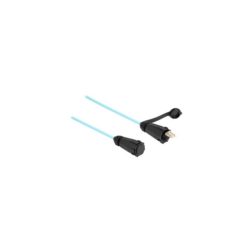 Delock - Sítový kabel - LC Duplex (M) do LC Duplex (M) - 2 m - 7.5 mm - optické vlákno - duplex - 50 / 125 mikron - OM3 - vode