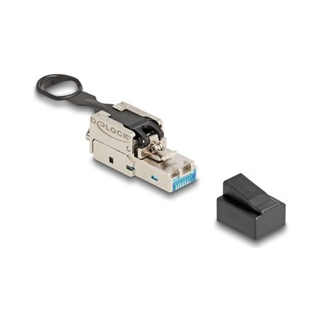 Delock - Sítový konektor - Field Term RJ45 (M) tlacit/táhnout do LSA - CAT 6a