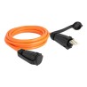 Delock - Sítový kabel - multirežim LC (M) do multirežim LC (M) - 3 m - 7.5 mm - optické vlákno - duplex - 50 / 125 mikron - OM2