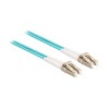 Delock - Síťový kabel - multirežim LC (M) do multirežim LC (M) - 2 m - 3 mm - optické vlákno - duplex - 50 / 125 mikron - OM3