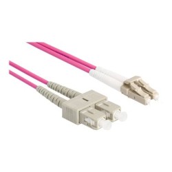 Delock - Síťový kabel - multirežim LC (M) do SC několik režimů (M) - 2 m - 3 mm - optické vlákno - duplex - 50 / 125 mikron