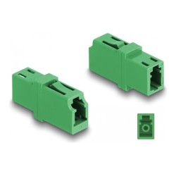Delock - Sítový propojovací kabel - jednoduchý režim LC/APC (F) do jednoduchý režim LC/APC (F) - optické vlákno - simplex