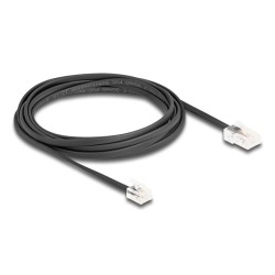 Delock - Telefonní kabel - RJ-45 (M) do RJ-11 (M) - 3 m - cerná