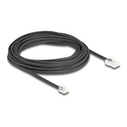 Delock - Telefonní kabel - RJ-45 (M) do RJ-11 (M) - 10 m - cerná