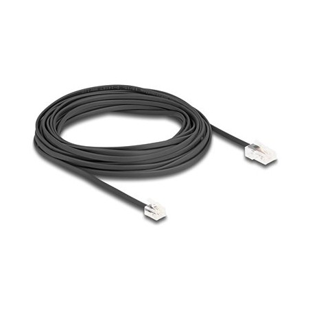 Delock - Telefonní kabel - RJ-45 (M) do RJ-11 (M) - 10 m - cerná
