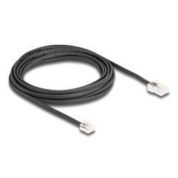 Delock - Telefonní kabel - RJ-45 (M) do RJ-11 (M) - 5 m - cerná
