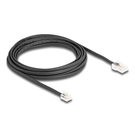 Delock - Telefonní kabel - RJ-45 (M) do RJ-11 (M) - 5 m - cerná