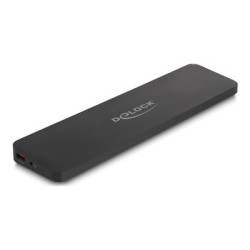 Delock - Kotvící stanice + stojan pro notebook - USB-C / Thunderbolt 3 / Thunderbolt 4 - 2 x HDMI, DP - 1GbE - 120 Watt