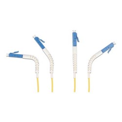 Delock - Sítový kabel - jednoduchý režim LC (M) úhlový do jednoduchý režim LC (M) úhlový - 2 m - optické vlákno - duplex - 9 /