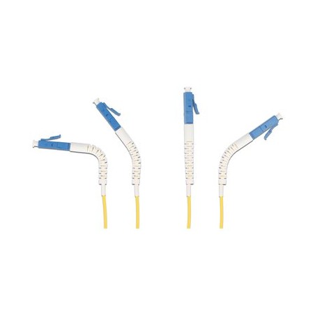 Delock - Sítový kabel - jednoduchý režim LC (M) úhlový do jednoduchý režim LC (M) úhlový - 5 m - optické vlákno - duplex - 9 /