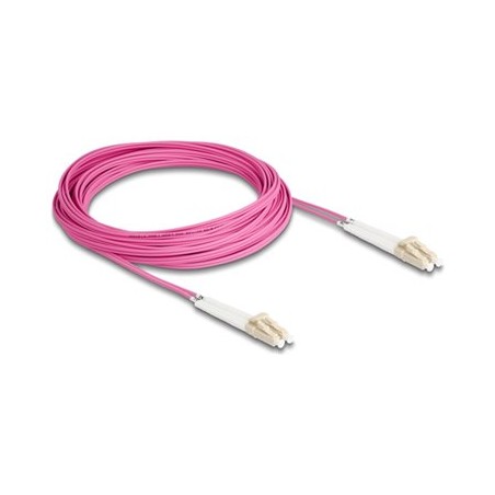 Delock - Sítový kabel - multirežim LC (M) úhlový do multirežim LC (M) úhlový - 10 m - optické vlákno - duplex - 50 / 125 mikron