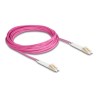 Delock - Sítový kabel - multirežim LC (M) úhlový do multirežim LC (M) úhlový - 10 m - optické vlákno - duplex - 50 / 125 mikron