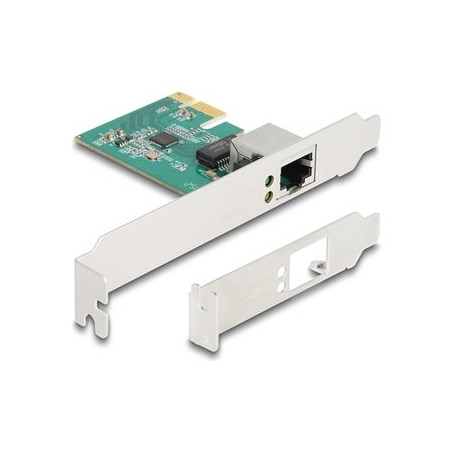 Delock - Sítový adaptér - PCIe 2.1 nízký profil - 2.5GBase-T x 1