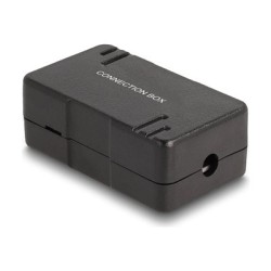 Delock - Propojovací box - CAT 6 - cerná