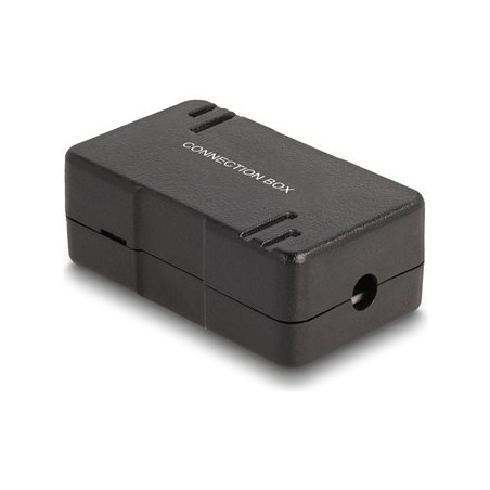 Delock - Propojovací box - CAT 6 - cerná