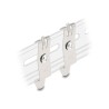 Delock - Desktop patch panel pro lištu DIN 35 mm