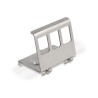 Delock - Adaptér pro kolejnici DIN s jackem Keystone - kov - 3 porty