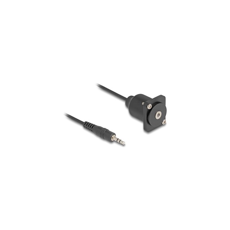 Delock - Prodlužovací šnura audio - mini-phone stereo 3.5 mm s piny (male) do mini-phone stereo 3.5 mm se zdírkami (female) typ