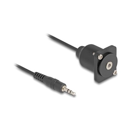 Delock - Prodlužovací šnura audio - mini-phone stereo 3.5 mm s piny (male) do mini-phone stereo 3.5 mm se zdírkami (female) typ