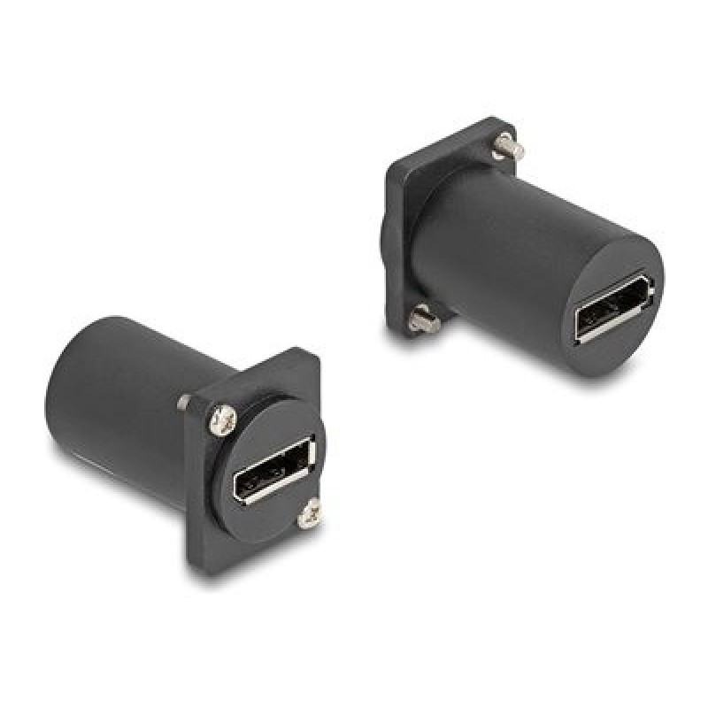 Delock D-Type Module - Modul - montáž na panel - DisplayPort - cerná